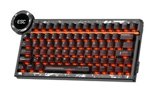DRY STUDIO Battleye R2 Magnetic Switch Wired Gaming Keyboard, 74.5 RT 0.001 Rapid Trigger, 0.1ms Latency, 8K Polling, 0.97s 4 Mode Rapid Switch, 1.7" LCD Tactical Display, Aluminum Body, RGB, Carbon DRY STUDIO Battleye R2 Magnetic Switch Wired Gaming Keyboard, 74.5 RT 0.001 Rapid Trigger, 0.1ms Latency, 8K Polling, 0.97s 4 Mode Rapid Switch, 1.7" LCD Tactical Display, Aluminum Body, RGB, Carbon