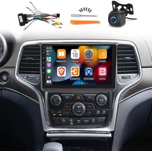 Android Car Stereo for Jeep Grand Cherokee 2014 2015 2016 2017 with DSP, 9 Inch HD Touchscreen Radio Wireless Apple Carplay & Android Auto GPS WiFi SWC + AHD Backup Camera 2+32G Android Car Stereo for Jeep Grand Cherokee 2014 2015 2016 2017 with DSP, 9 Inch HD Touchscreen Radio Wireless Apple Carplay & Android Auto GPS WiFi SWC + AHD Backup Camera 2+32G
