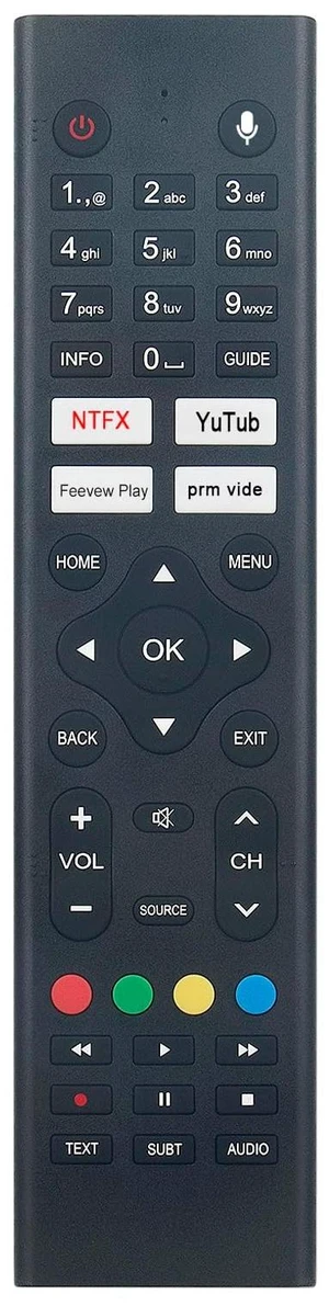 Replacement Voice Remote 280401011330 Fit for RCA TV RTA3201 RTA4302 Replacement Voice Remote 280401011330 Fit for RCA TV RTA3201 RTA4302