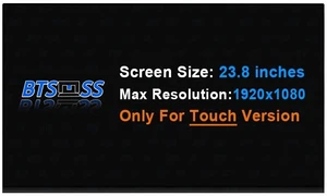 Screen Replacement LM238WF5-SSE5 for HP 24-df0137c 24-df0076 24-df1056 24-df1076 24-df1367C 24-df1237C 24-df1270 L91416-002 L66617-001 LM238WF5 SS E5 LCD Touch Display Panel FHD 1080P Screen Replacement LM238WF5-SSE5 for HP 24-df0137c 24-df0076 24-df1056 24-df1076 24-df1367C 24-df1237C 24-df1270 L91416-002 L66617-001 LM238WF5 SS E5 LCD Touch Display Panel FHD 1080P