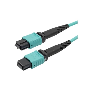 Simply45 SCP Male to Female EasyFiber Patch Cable, 6ft/1.8m, Aqua Simply45 SCP Male to Female EasyFiber Patch Cable, 6ft/1.8m, Aqua