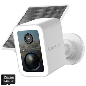 VSTARCAM 2K Solar Security Camera Outdoor Wireless, 128GB SD Card Included, Free Cloud Storage, 5200mAh Battery & Solar Panel, Magnetic Quick Mount No Drill Installation, PIR Human Detection VSTARCAM 2K Solar Security Camera Outdoor Wireless, 128GB SD Card Included, Free Cloud Storage, 5200mAh Battery & Solar Panel, Magnetic Quick Mount No Drill Installation, PIR Human Detection