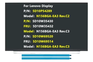 JHK JIEHONGKE LCD Screen Replacement for Lenovo 5D10P54289 N156BGA-EA3 Rev.C2, 5D10W35432 N156BGA-EA3 Rev.C3, 5D10W69514 N156BGA-EA3 Rev.C3, 15.6" HD 1366768 30-Pin Matte Non-Touch Laptop Display JHK JIEHONGKE LCD Screen Replacement for Lenovo 5D10P54289 N156BGA-EA3 Rev.C2, 5D10W35432 N156BGA-EA3 Rev.C3, 5D10W69514 N156BGA-EA3 Rev.C3, 15.6" HD 1366768 30-Pin Matte Non-Touch Laptop Display