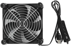 LICAEVEY 120mm Computer Case Fan, 5V USB Powered 3 Speed Adjustable Cooling Fan with Dual Ball Bearings, for PC Gaming Console Router TV Receiver Tablet LICAEVEY 120mm Computer Case Fan, 5V USB Powered 3 Speed Adjustable Cooling Fan with Dual Ball Bearings, for PC Gaming Console Router TV Receiver Tablet
