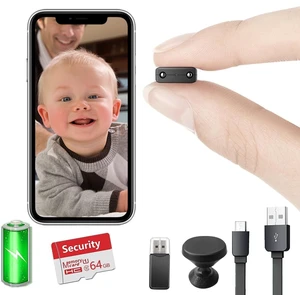 Free 64G Smallest Wireless Battery Camera,HD1080P Security Camera,Baby Monitor,Mini Camera,Nanny Cam with Night Vision,Motion Detection,Cloud Storage Remote Viewing for Security withiOS Android Free 64G Smallest Wireless Battery Camera,HD1080P Security Camera,Baby Monitor,Mini Camera,Nanny Cam with Night Vision,Motion Detection,Cloud Storage Remote Viewing for Security withiOS Android