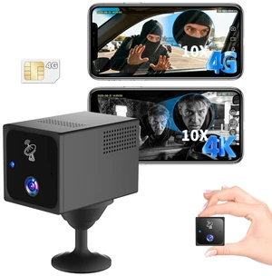 4G LTE Spy Camera No WiFi with SIM Card, 4K Mini Hidden Camera for Car 4G LTE Spy Camera No WiFi with SIM Card, 4K Mini Hidden Camera for Car