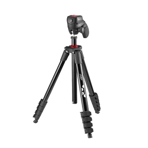 Joby Compact Action Tripod, Camera Tripod with Ball Head, Universal -20 Quick Release Mount and Carrying Bag, for CSC,DSLR, Mirrorless Cameras, Colour: Black, 1.5kg Capacity Joby Compact Action Tripod, Camera Tripod with Ball Head, Universal -20 Quick Release Mount and Carrying Bag, for CSC,DSLR, Mirrorless Cameras, Colour: Black, 1.5kg Capacity