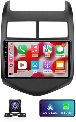 9.2 Inch 5G WiFi 8 Core Car Radio Stereo for Chevy Aveo Sonic 2011 2012 2013 2014 2015 with Wireless Carplay/Andriod Auto, Bluetooth GPS FM AM USB Mirror Link Backup Camera,4G RAM 64G ROM 9.2 Inch 5G WiFi 8 Core Car Radio Stereo for Chevy Aveo Sonic 2011 2012 2013 2014 2015 with Wireless Carplay/Andriod Auto, Bluetooth GPS FM AM USB Mirror Link Backup Camera,4G RAM 64G ROM