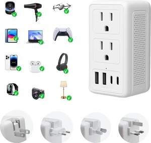 2000W 220V to 110V Voltage Converter US to Europe for Hair Dryers(White) 2000W 220V to 110V Voltage Converter US to Europe for Hair Dryers(White)