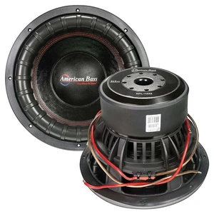 American Bass XFL 12" 4 Ohm 3000 Max Watts Car Subwoofer American Bass XFL 12" 4 Ohm 3000 Max Watts Car Subwoofer