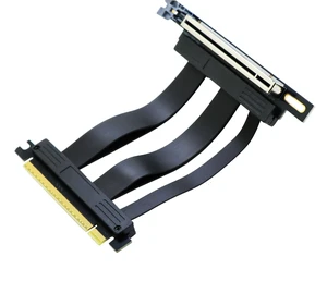 Sintech 10cm PCI-e 5.0 X16 Riser Cable,PCIe Extension Card Sintech 10cm PCI-e 5.0 X16 Riser Cable,PCIe Extension Card