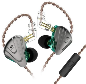 in-Ear Monitors,KZ ZSX 1DD+5BA Hybrid HiFi Stereo Noise Isolating Sport IEM Earphones/Earbuds/Headphones with Detachable Cable(with MIC, Cyan) in-Ear Monitors,KZ ZSX 1DD+5BA Hybrid HiFi Stereo Noise Isolating Sport IEM Earphones/Earbuds/Headphones with Detachable Cable(with MIC, Cyan)