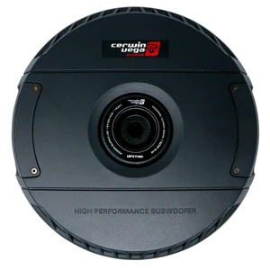 Cerwin Vega VPSTX12 12" 600W Built- in Amplifier Powered Spare Tire Subwoofer Compact Cerwin Vega VPSTX12 12" 600W Built- in Amplifier Powered Spare Tire Subwoofer Compact
