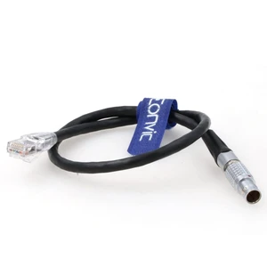 Eonvic RJ45 Ethernet Cable 10 Pin to RJ45 Cat5e Ethernet Control Cable for ARRI Alexa Mini and Teradek COLR (Straight 10pin to RJ45) Eonvic RJ45 Ethernet Cable 10 Pin to RJ45 Cat5e Ethernet Control Cable for ARRI Alexa Mini and Teradek COLR (Straight 10pin to RJ45)