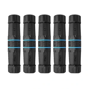 AUSGLEIFEN 5PCS RJ45 Coupler Waterproof Connector IP68 Waterproof Ethernet Outdoor LAN Cable Connector for Cat5/Cat5e/Cat6/Cat7 Ethernet Cable, Shielded Female to Female Waterproof Ethernet Coupler AUSGLEIFEN 5PCS RJ45 Coupler Waterproof Connector IP68 Waterproof Ethernet Outdoor LAN Cable Connector for Cat5/Cat5e/Cat6/Cat7 Ethernet Cable, Shielded Female to Female Waterproof Ethernet Coupler