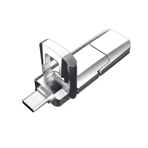 High-Performance SSD - 128/256GB High-Speed USB 3.0 Flash Drive with Type-C + USB Dual Interface Up to 300/300 MB/s Read/Write Speed,Compatible with Laptop & PC Desktop (Sliver) (128.0, GB) High-Performance SSD - 128/256GB High-Speed USB 3.0 Flash Drive with Type-C + USB Dual Interface Up to 300/300 MB/s Read/Write Speed,Compatible with Laptop & PC Desktop (Sliver) (128.0, GB)