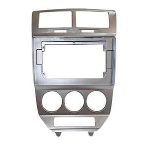 10.1 inch 2 din Android car Radio Fascia Frame Dash Mount Trim Kit Auto Audio Stereo Panel for Dodge Caliber 2007-2010 Car Radio Frame (Silvery) 10.1 inch 2 din Android car Radio Fascia Frame Dash Mount Trim Kit Auto Audio Stereo Panel for Dodge Caliber 2007-2010 Car Radio Frame (Silvery)