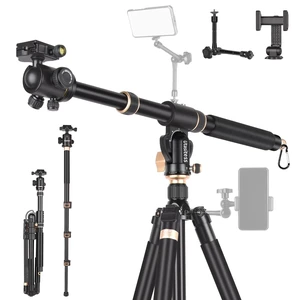 Utasitess 86.6 inch Camera Tripod Monopod with Center Column and Ball Head Aluminum, Arca Type QR Plate,Horizontal Overhead Shooting Tripod for DSLR Camera Video Camcorder, Heavy Duty Max Load: 27lb Utasitess 86.6 inch Camera Tripod Monopod with Center Column and Ball Head Aluminum, Arca Type QR Plate,Horizontal Overhead Shooting Tripod for DSLR Camera Video Camcorder, Heavy Duty Max Load: 27lb