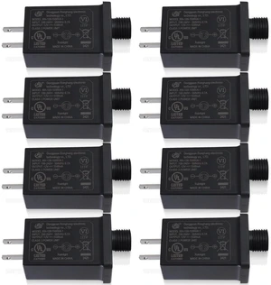 8Pack Replacement Yard Inflatable Adapter, 12V 1.5A Power Supply Adaptor for Outdoor Inflatable Decoration, Power Supply Transformer Plug for Halloween Thanksgiving Christmas Blow Up Yard Decorations 8Pack Replacement Yard Inflatable Adapter, 12V 1.5A Power Supply Adaptor for Outdoor Inflatable Decoration, Power Supply Transformer Plug for Halloween Thanksgiving Christmas Blow Up Yard Decorations