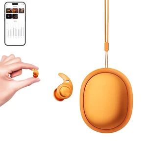 NE76 Sleep Ear Buds Adaptive Noise Cancelling Earbuds Bluetooth 6.0 Wireless Headphones 45H, Waterproof Mini Invisible Earplugs for Side Sleepers Small Earphones for Travel Education Business M NE76 Sleep Ear Buds Adaptive Noise Cancelling Earbuds Bluetooth 6.0 Wireless Headphones 45H, Waterproof Mini Invisible Earplugs for Side Sleepers Small Earphones for Travel Education Business M