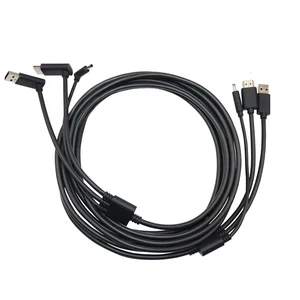 GFTVRCE for HTC Vive 3-in-1 Accessories Replacement Cable HD 5M, USB, Power VR Games GFTVRCE for HTC Vive 3-in-1 Accessories Replacement Cable HD 5M, USB, Power VR Games