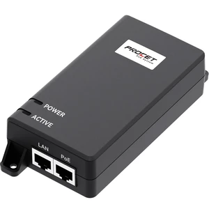 PROCET 5GbE PoE Injector 30W IEEE802.3AT, Gigabit, -40 to 149 for eero PoE 6/7, UniFi U7 PRO, 4K/8K PTZ AI/IR Camera, Access Point, Wireless mmWave Bridge, Small Cell, Base Station PROCET 5GbE PoE Injector 30W IEEE802.3AT, Gigabit, -40 to 149 for eero PoE 6/7, UniFi U7 PRO, 4K/8K PTZ AI/IR Camera, Access Point, Wireless mmWave Bridge, Small Cell, Base Station