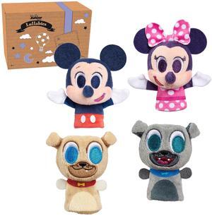 Disney Junior Music Lullabies Finger Puppets, Includes Mickey Mouse, Minnie Mouse, Bingo, and Rolly