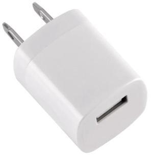 Qixxronics USB Wall Charger Cube, 1A/5V USB Adapter Block, USB Adapter Power Plug Charging Station Box Base Replacement for iPhone 14/13/11/12 XS/XS Max/X/8/7/6, Galaxy S9/S8/S8 Plus, Moto, Kindle, LG