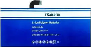 5300mAh New Upgraded Laptop Battery pro 8(96BTA016H 96BTA015H) Compatible for Microsoft Surface Pro 8 Pro8 1982 1983 Series Tablet High Capacity,with Professional Repair Tool Kit