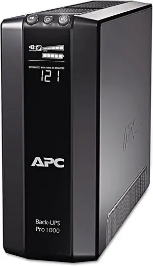 APC Back-UPS Pro 1000VA UPS Battery Backup & Surge Protector (BR1000G)