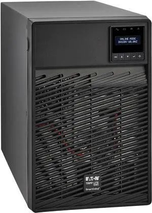 Tripp Lite Eaton Series SmartOnline 700VA UPS Battery Backup, Pure Sine Wave Double-Conversion, 120V 630W, Tower, LCD Screen, 6 Outlets, USB, DB9, 2 Year Warranty & $250,000 Insurance (SU700XLCD)