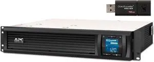 APC Smart-UPS SMC1500-2UC Rack Mount UPS Bundle with SmartConnect, and 16GB DataTraveler USB Drive