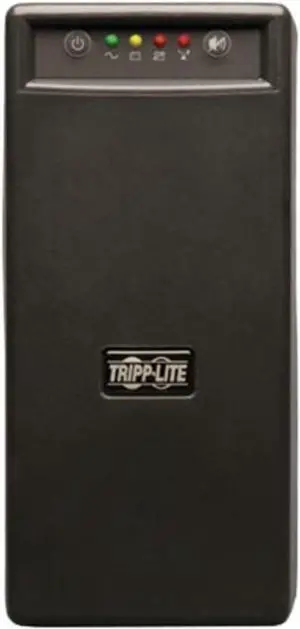Tripp Lite BC600SINE 600VA 375W UPS Battery Back Up Pure Sine Wave PFC Tower 120V USB, 6 Outlets Black