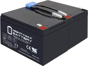 Mighty Max Battery RBC6 UPS Complete Replacement Battery Kit for APC Cartridge #6