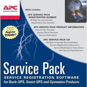 APC WBEXTWAR3YR-SP-04 Service Pack Extension Brown Box