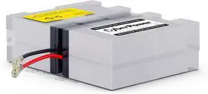 CyberPower RB1290X2C UPS Replacement Battery Cartridge; Maintenance Free; User-Installable, 12V/9Ah