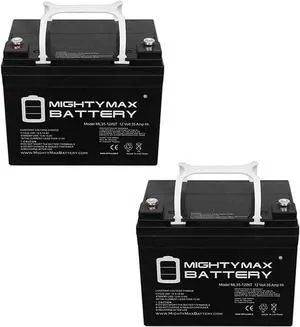 Mighty Max Battery 12V 35AH INT Replacement Battery for VMAX V35-857 - 2 Pack