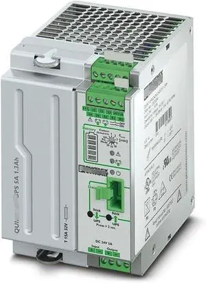 Quint-UPS/ 24DC/ 24DC/ 5/1.3AH - Uninterruptible Power Supply, Quint-UPS/ 24DC/ 24DC/ 5/1.3AH 2320254, 1PCS - 1 Year Warranty
