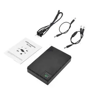 Us 8800mahPower Supply MINI10400MAH Ups Router Optical Cat Built-in Adapter Poe 5V 9V 12V 15V 24V 1A 2A Uninterruptible Power Spare New 2025 High for Reliable Electronic Component