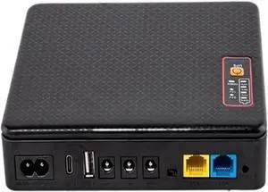 Ups 5v 9v 12v 16000mAh DC Backup Battery Mini Uninterruptible Power Supply Switch Home Power Adapter