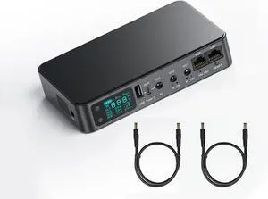 Small Backups Power Supply with Replaceable Battery 9000mAh/10400mAh/18000mAh Easy to Carry for Homs & Office Devices