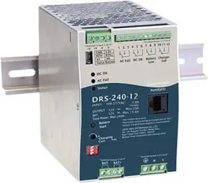 RWRAPS Intelligent Security Switching Power Supply 12v 24v 36v 48v Smart Power Source for DC-UPS DRS-240-24 240W Input 90-305v(24V)