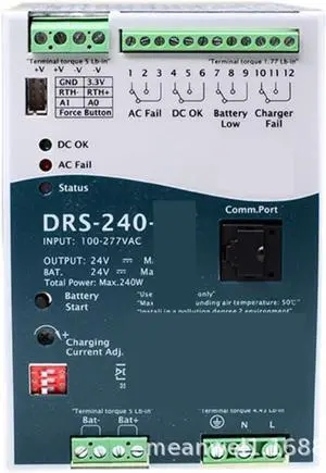 Switching Power Supply Switching Power Supply DRS-240-24/36/48/12V with UPS/240W(DRS-240-24)