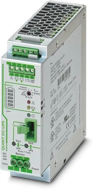 NURII UPS, Uninterruptible Power Supply - Quint-UPS/ 24DC/ 24DC/20-2320238