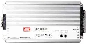 Mean Well HEP 600W 57.6V 10.5A Switching Power Supply HEP-600C-48 AC-DC Single Output Charger Power Supply Driver Converter Transformer with IP65, PFC, Output Current and Voltage Adjustable