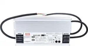 Mean Well HLG 480W 11.4A LED Driver HLG-480H-42AB Switching Power Supply Converter Transformer with IP65 PFC Constant Voltage/Current 3 in 1 Dimming
