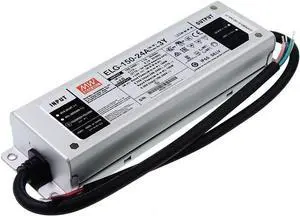 Mean Well ELG 150W 2.8A LED Driver 3 Wire Input ELG-150-54AB Switching Power Supply Transformer with IP67 PFC Constant Voltage/Current 3 in 1 Dimming