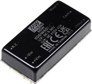 Mean Well RDDW 60W ±15V ±2A Power Supply Converter RDDW60F-15 DIP Package