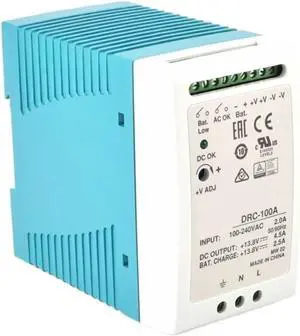 DRC-100 DRC-100A DRC-100B 100W Single Output with Battery Charger (UPS Function) Switching Power Supply(DRC-100B)
