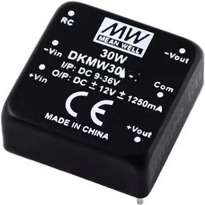 Mean Well DKMW Power Supply Converter DKMW30F-12 30W +0-1250mA